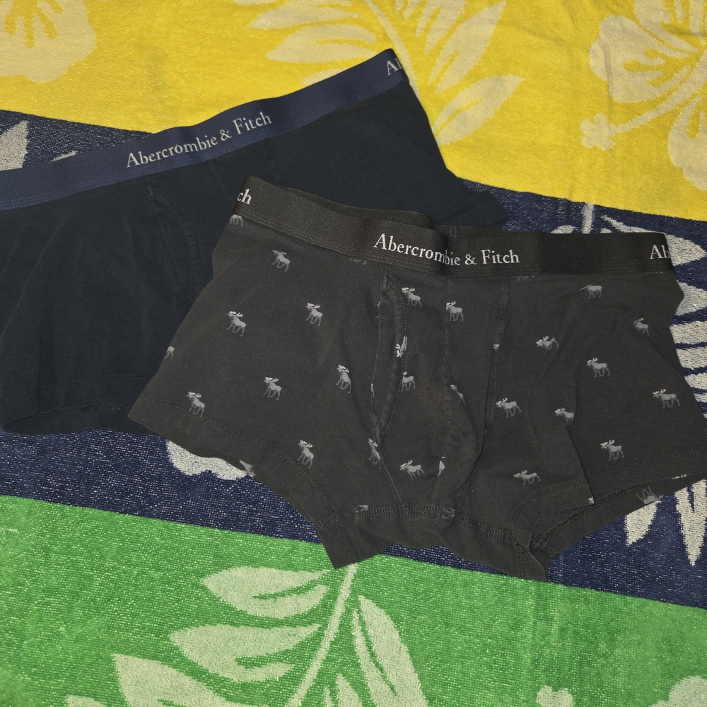 Abercrombie & Fitch Men's Black Boxer Briefs